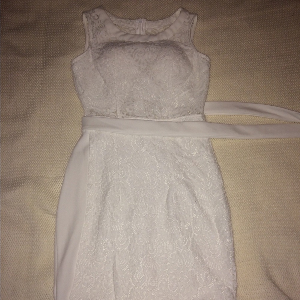 Cute white dress